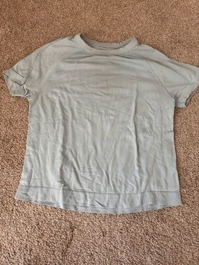 Athleta Light Blue Kids Short Sleeve